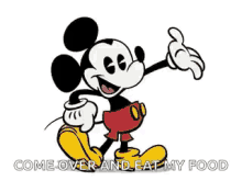 Mickey Mouse Come Over GIF