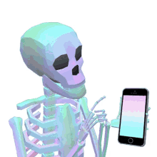 skeleton phone