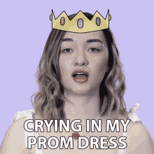 Crying In My Prom Dress Mxmtoon GIF - Crying In My Prom Dress Mxmtoon Prom Dress GIFs