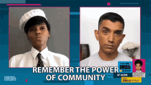 Remember The Power Of Community Janelle Monae GIF - Remember The Power Of Community Janelle Monae The Imdb Show GIFs