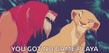Lion King Simba And Nala GIF - Lion King Simba And Nala No Game GIFs