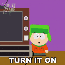 Turn It On Kyle Broflovski GIF - Turn It On Kyle Broflovski South Park GIFs