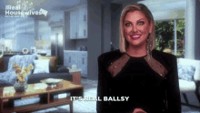 Gina Rhoc Ballsy Ballsy GIF - Gina Rhoc Ballsy Ballsy Real Housewives GIFs