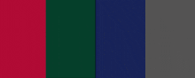 the logos for busan university are displayed in different colors