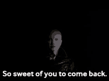 Come Back Hellraiser GIF - Come Back Hellraiser So Sweet Of You GIFs
