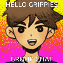 Hello Grippies Group Chat Hello Grippies Gc GIF - Hello Grippies Group Chat Hello Grippies Gc Hero Omori GIFs