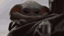 Baby Yoda The Mandalorian GIF - Baby Yoda The Mandalorian Flying GIFs