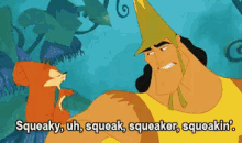 Kronk Squirrel Talk GIF - The Emperors New Groove Kronk Squirrel GIFs