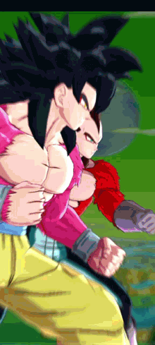 Goku Vegeta GIF - Goku Vegeta Ssj4 GIFs