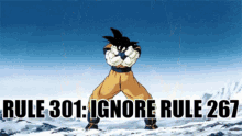 Goku Rules Rules GIF - Goku Rules Rules Goku GIFs