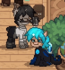Kitty Lucille Ponytown Hammer GIF