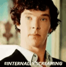 Benedict Cumberbatch Internal Screaming GIF