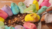Rocky Road Easter Pie Scoop Up GIF - Rocky Road Easter Pie Scoop Up Dessert GIFs