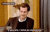 Kally"If You Win, I Think We Should Kiss.".Gif GIF - Kally"If You Win I Think We Should Kiss." Andrew Garfield GIFs