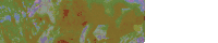 a close up of a purple and orange background with a white arrow pointing to the right .