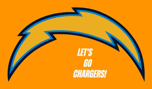 Los Angeles Chargers Go Chargers GIF - Los angeles chargers Go chargers Go  bolts - Discover & Share GIFs