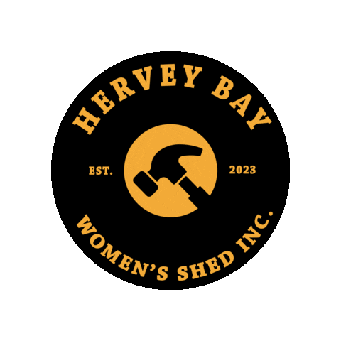 Hbws Hervey Bay Womens Shed Sticker - Hbws Hervey Bay Womens Shed Hervey Bay Stickers