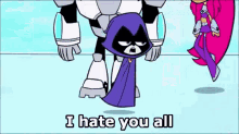 Me When People Make Fun Of Me I Hate You All GIF - Me When People Make Fun Of Me I Hate You All Teen Titans Go GIFs