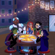 Friday After Work Pizza GIF - Friday After Work Pizza Teen Titans GIFs