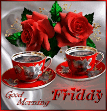 Good Morning Friday GIF - Good Morning Friday Coffee GIFs