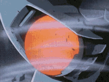a computer generated image of a space ship flying through space .