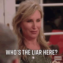 Whos The Liar Here Real Housewives Of New York GIF - Whos The Liar Here Real Housewives Of New York Rhony GIFs