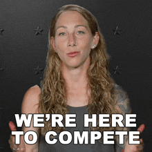 We'Re Here To Compete Nicole Zanatta GIF - We'Re Here To Compete Nicole Zanatta The Challenge All Stars GIFs