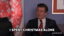 I Spent Christmas Alone Jack Donaghy GIF - I Spent Christmas Alone Jack Donaghy 30rock GIFs