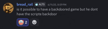 a screenshot of a conversation with bread_rail