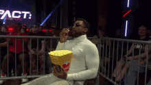Kenny King Popcorn GIF - Kenny King Popcorn Impact Wrestling GIFs