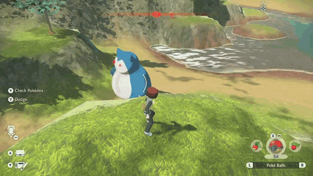Pokémon Legends Arceus Gameplay Trailer Shows Off Open World, Angry Snorlax