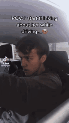 While Drivng Thinking Of Her GIF - While Drivng Thinking Of Her Thinking Of Her While Driving GIFs