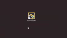 a yellow launch button with an arrow pointing at it