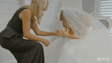 Hunched Over Love Is Blind GIF - Hunched Over Love Is Blind Supportive Friend GIFs