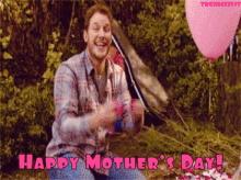 Happy Mothers Day Flowers GIF - Happy Mothers Day Flowers Chris Pratt GIFs