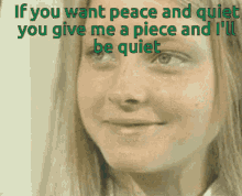 If You Want Peace GIF