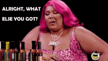 Lizzo Hot Ones GIF - Lizzo Hot Ones What Else You Got GIFs