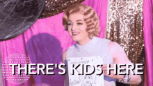 Tammie Brown Theres Kids Here GIF - Tammie Brown Theres Kids Here Exposuredragqueen GIFs