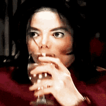 Michael Jackson Drink GIF - Michael Jackson Drink Sip GIFs