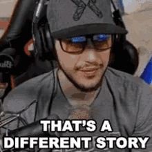 Thats A Different Story Jaredfps GIF