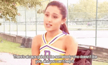 Ariana Grande You Cant Please Everybody GIF - Ariana Grande You Cant Please Everybody Cheerleader GIFs