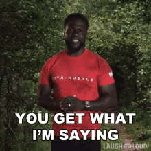 You Get What Im Saying Kevin Hart GIF - You Get What Im Saying Kevin Hart Meditate With Me GIFs