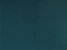 a logo for bing crosby productions with a blue background