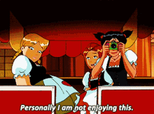 Totally Spies Sam GIF - Totally Spies Sam Personally I Am Not Enjoying This GIFs