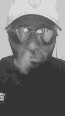 Vape Smoke GIF - Vape Smoke Puffing Through Nose GIFs