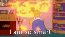 Homer Smart GIF - Homer Smart Simpsons GIFs