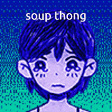 Soup Soup Thong GIF - Soup Soup Thong Kel Omori GIFs