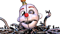 Enard Robot Clown Sticker - Enard Robot Clown Stickers