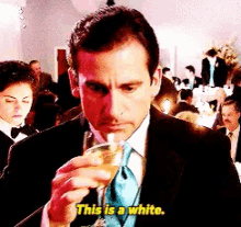 When I Act Like I Know Wine GIF - The Office Michael Scott Steve Carell GIFs