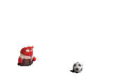 a close up of a black soccer ball with a white background